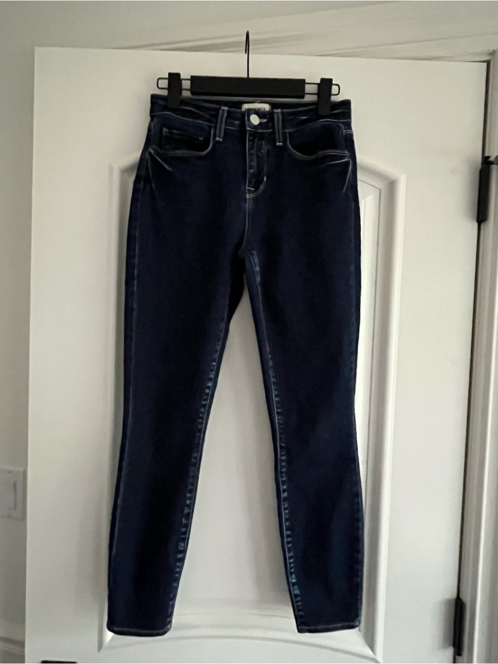 L'AGENCE Dark Navy Skinny Jeans